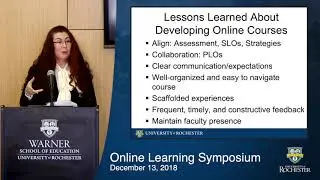 Faculty experiences with Online Learning at the UR, Rebecca Otsistokwiyo Wolf, M. Ed.