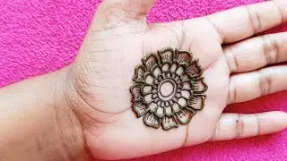 Easy front hand mehndi design | sawan special mehndi design | raksha bandhan special mehndi design.