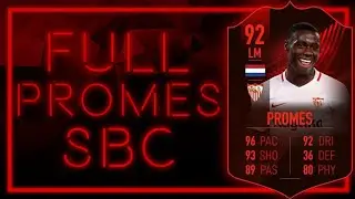 FULL SBC PROMES REATING 92/ПОЛНАЯ СБОРКА SBC PROMES РЕЙТИНГ 92!!!