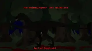 Sticknodes Dinosaur OC Test Animation(READ DESCRIPTION)