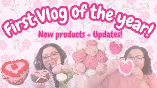 First Vlog of the year! ✨// New products + Updates! 💐🎀