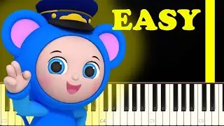 🎹 Mother Goose Club &ndash; Freight Train | Piano Tutorial 🚂