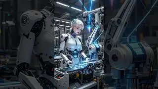 Working robot #animation #ai