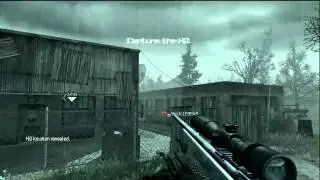 COD4 360 Spawn Wallbang on Downpour
