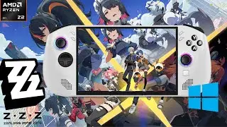 Zenless Zone Zero Legion Go S Game test #legiongos #zzz #mihoyo #hoyoverse #rpg #handheldgaming
