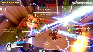 POTG! NECROS INSANE NANO BLADE ! GENJI OVERWATCH SEASON 27 TOP 500