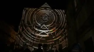 Ville en Lumi&egrave;re Montpellier 2018/ &Eacute;glise St Roch