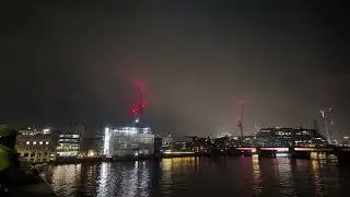 大晦日のロンドン ロンドン橋でカウンターダウン 【イギリス】London at new year's Eve 【UK】2025/12/31