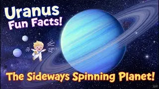 Uranus spins sideways | Fun Space Facts for Kids | Planets | Space Facts