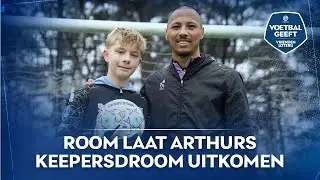 💛 Eloy ROOM laat Arthurs KEEPERSDROOM 🧤 uitkomen | Voetbal Geeft