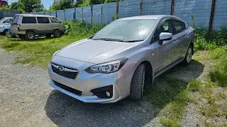 Subaru Impreza пришла из Японии. Не авторынок зелёный угол
