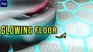 How To Make a Glowing Floor in After Effects