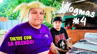  GRABANDO TIKTOKS CON LA BRENDA Y EL BRAITON VLOGMAS #4 || Franco Gómez 