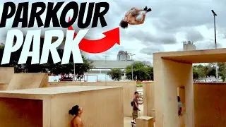 PARKOUR NO CENTRO DE ESPORTES RADICAIS 20 Dias de Vlog EP-10