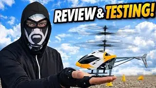 This Sensor Helicopter Flies by Itself 😱 | Unboxing & Real Test