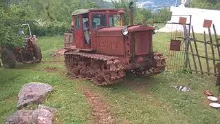 DT 75 tractor and T28