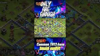 3 star any TH12 with this #shorts  #clashofclans #proattacks #coc #th12attackstrategy