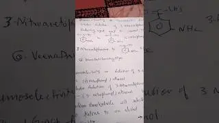 #shorts #Orgachem #Chemo selective Reduction  3Nitroacetophenone to... @ VeenaDixitChemistryIITjee