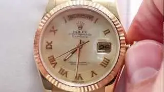 How to Set Day & Date on Double QuickSet Rolex Day-Date