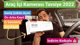 Araç İçi Kamerası Tavsiye 2022 / Araç İçi Kamera Montajı ve Kurulumu Kaan Elektronik KnMaster AK200