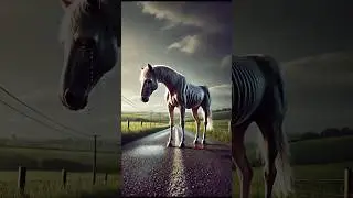 The Hungry Horse and the Cruel Farmer | A Heart-Touching Story #horse #animals #farmer #ai #aiart