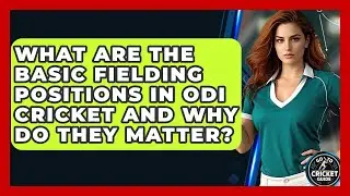 What Are The Basic Fielding Positions In ODI Cricket And Why Do They Matter? - Go-To Cricket Guide