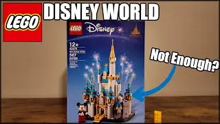 Building LEGO Walt Disney World! Mini Disney Castle 40478 (2021) Review!