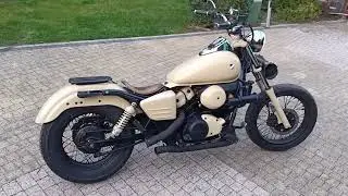 Honda Shadow 125 Custom - praca silnika