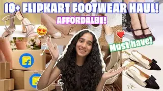 *HUGE* FLIPKART FOOTWEAR HAUL❤️ | HEELS, FLATS🔥 | TRENDY FOOTWEAR😍 | VIRAL FOOTWEAR HAUL🌷