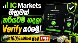 නිවරදිවම IC Markets Forex Trading Account එකක් හදමු | How to Open IC Market Forex Account