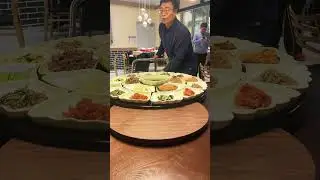 Authentic Korean food 👍🥗#foodie #koreanfood #koreandish #koreandinner