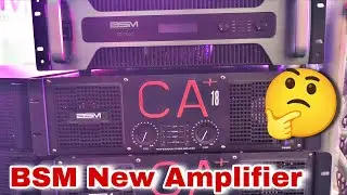 Bsm New Launched Powerfull Amplifier 😳 BSM Amplifier Review | Dj Rock 