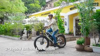 KETELES XF4000 2000W Dual Motor Electric Bike 48V 23AH Fat Tire E Bike Main video
