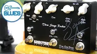 Lunastone Three Stage Rocket Pedal (Overdrive & Clean Boost)