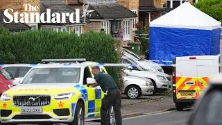 Bushey triple murder investigation: Police make statement as manhunt continues