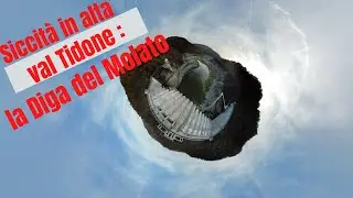 Siccità in alta val Tidone - La diga del Molato