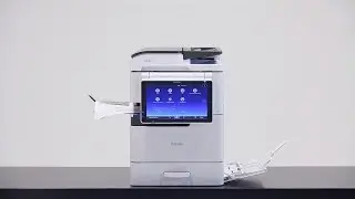 RICOH MP 305+ SERIES A3 Duplex Printing Video(A3 printng)