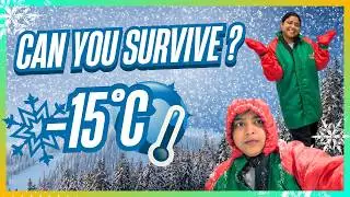 Snowfall in Mumbai?! ❄️ | R City Mall Snow Theme Park | Vlog