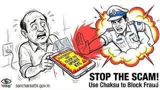 STOP! Don&rsquo;t Click That Link! 🛡️ How to Block Scammers using the Chaksu Portal | Sanchar Saathi