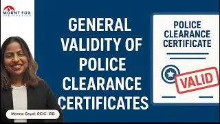 PCC| Canada| Is my PCC valid? 