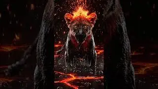 Magma Lion: The Fire Within 🦁🔥 #ElementSeries