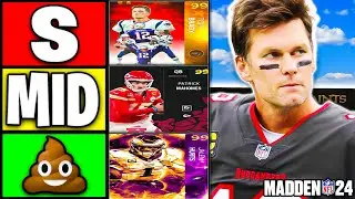 Ranking THE BEST QUARTERBACKS In Madden 24 Ultimate Team