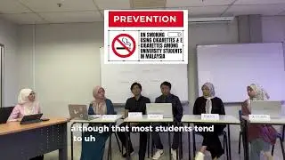 FORUM: PREVENTION ON SMOKING USING CIGARETTES AND e- CIGARETTES AMONG UNIVERSITY STUDENTS (ESL3053)