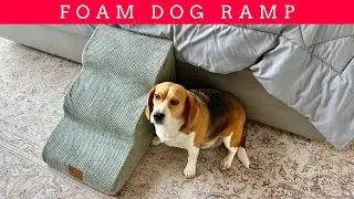 Keep Your Pet Safe And Comfortable With This Extra Wide And Deep Steps. Foam Dog Ramp