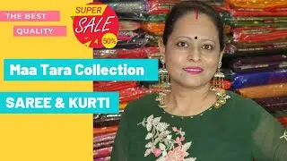 Maa Tara Sarees &hearts;️🙏&hearts;️&hearts;️ MUNMUN Saree Live &hearts;️🙏&hearts;️🔥