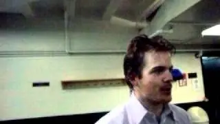 Yale Hockey Captain Brian O'Neill Talks After 2-1 Win at Dartmouth 10/29/11