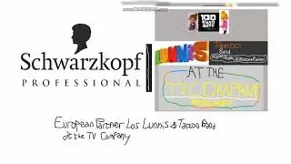 Schwarzkopf Professional - european partner Los Lunnis & Tattoo Band at the TV Company