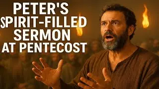 Peter's Spirit - Filled Sermon At Pentecost - A Bold Speech That Shook Jerusalem #biblestories
