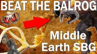 Middle Earth SBG BATTLE REPORT Beat The Balrog With Isengard