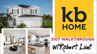 KB HOME 2107 Model Walkthrough in Sawgrass Lakes No CDD new construction community in Florida
